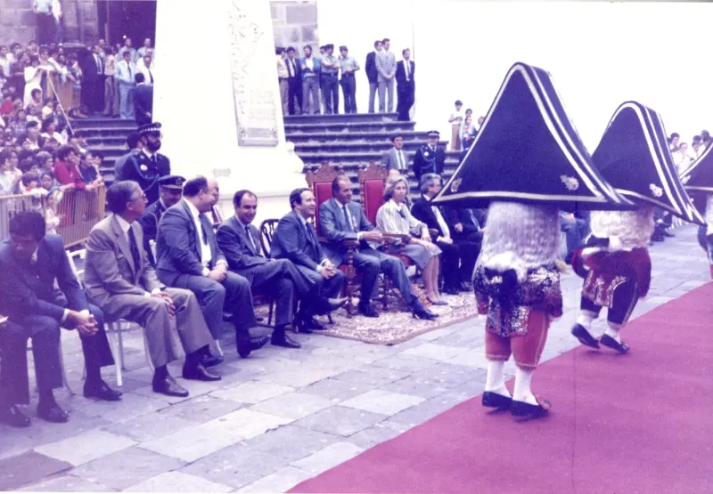 Visita de SS.MM los Reyes de España a La Palma